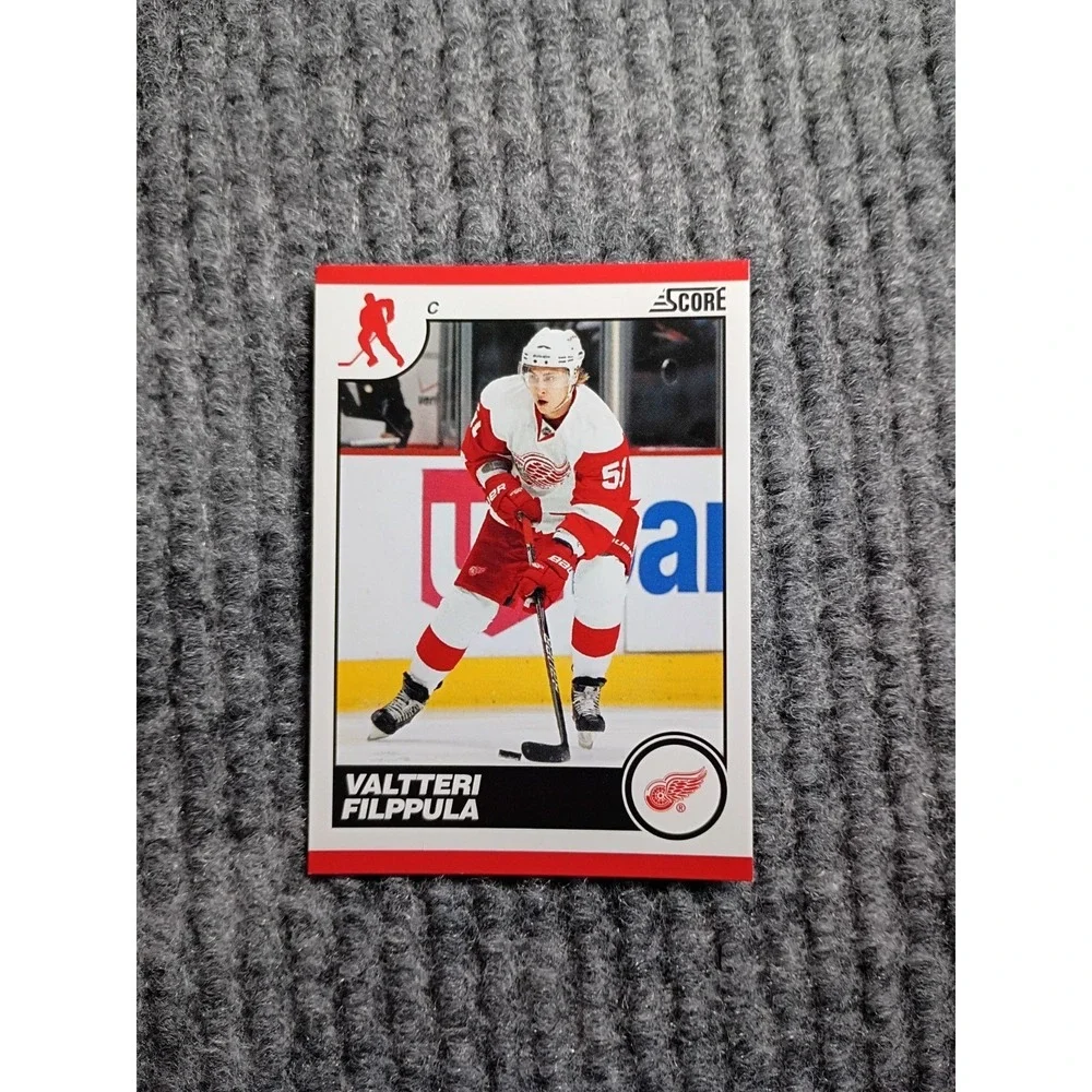 2010 Score Detroit Red Wings Valtteri Filppula Hockey Card #190
